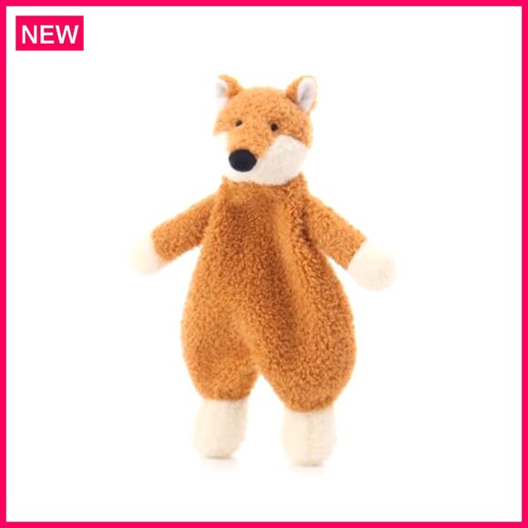 10 Inch Infant Security Blanket Plush Snuggler Soft Polyester Nursery Gift - Picture 8 of 8